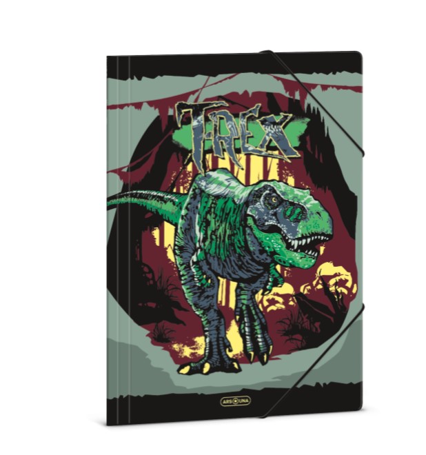 Папка с ластик A4 Ars Una - T-Rex (5346) 24 1