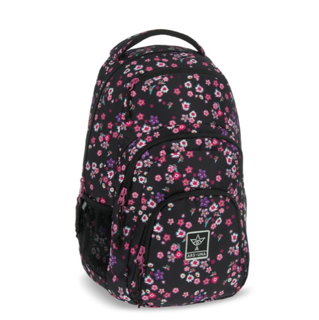 Ученическа раница AU-2 Pearl Blossom Black (5377) 24 1