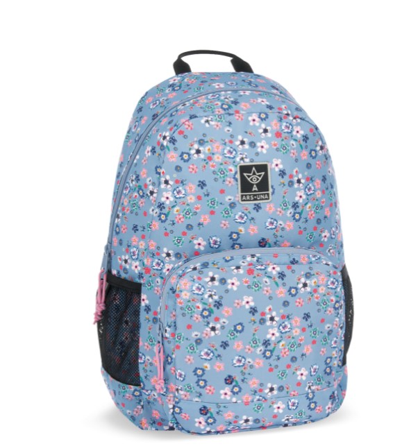 Ученическа раница Pearl Blossom Blue (5376) - Ars Una 1