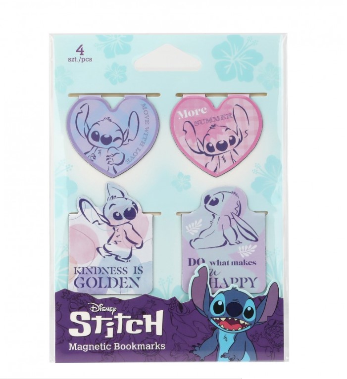 Магнитни книгоразделители 4 бр. Stitch 3 1