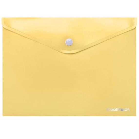 Папка с копче A4 Coolpack - Pastel Yellow 1