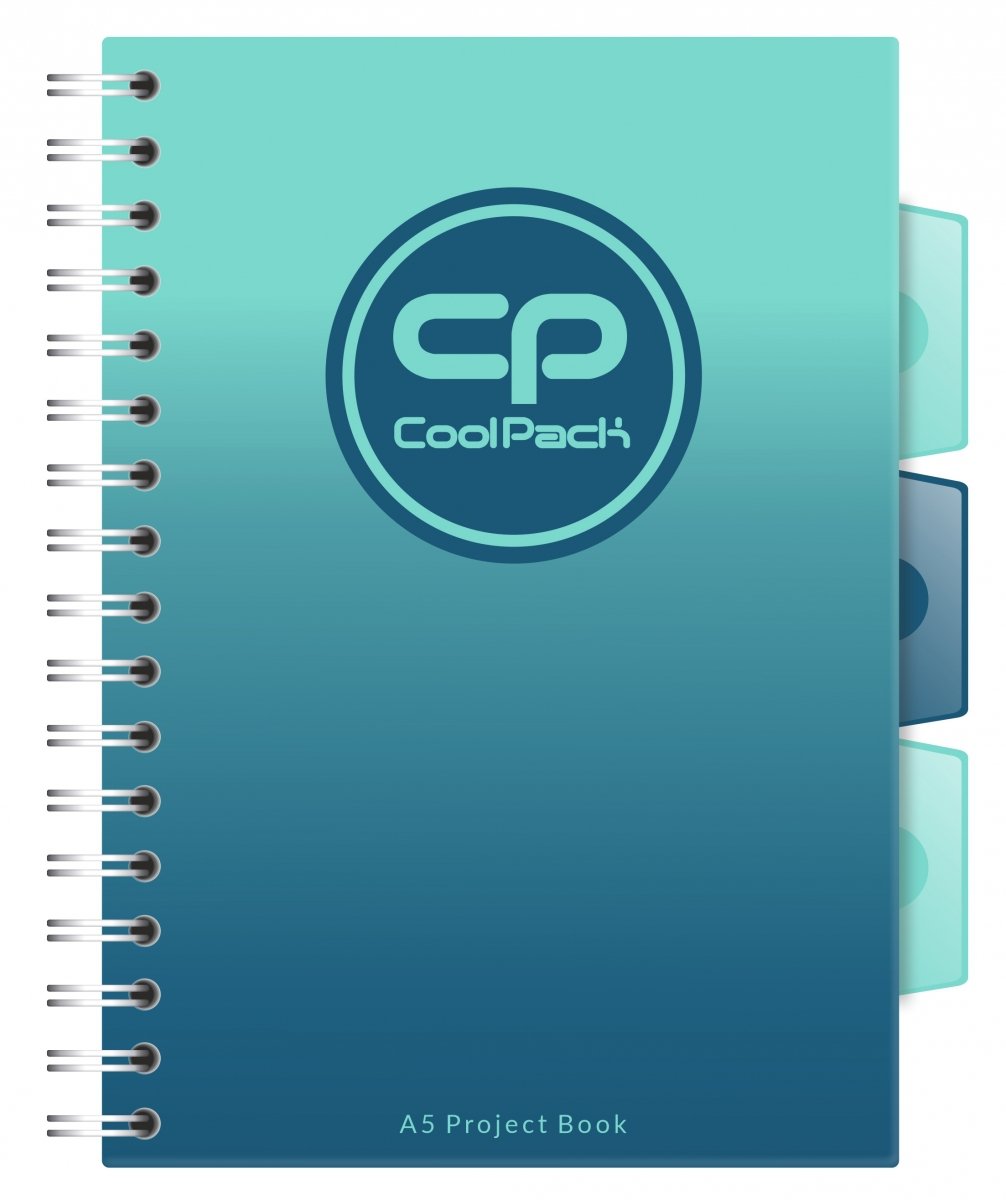 Тетрадка A5 Coolpack - Gradient Blue lagoon 1