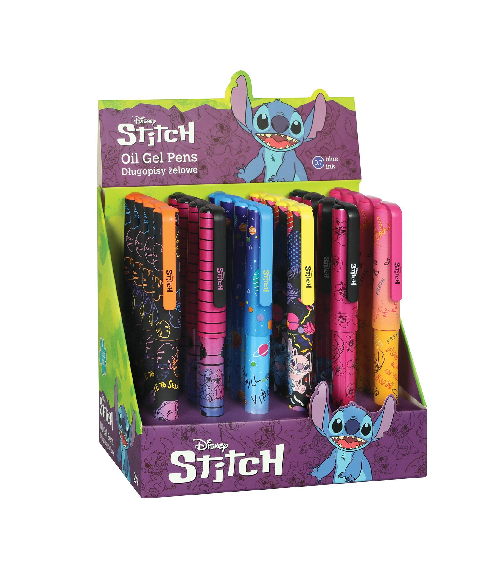 Гел химикал с капачка Stitch Black Coolpack 1