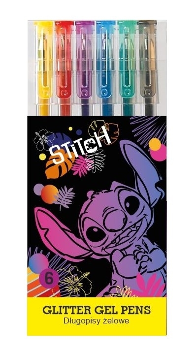 Комплект цветни химикали 6 цв. STITCH Black Colorino 1