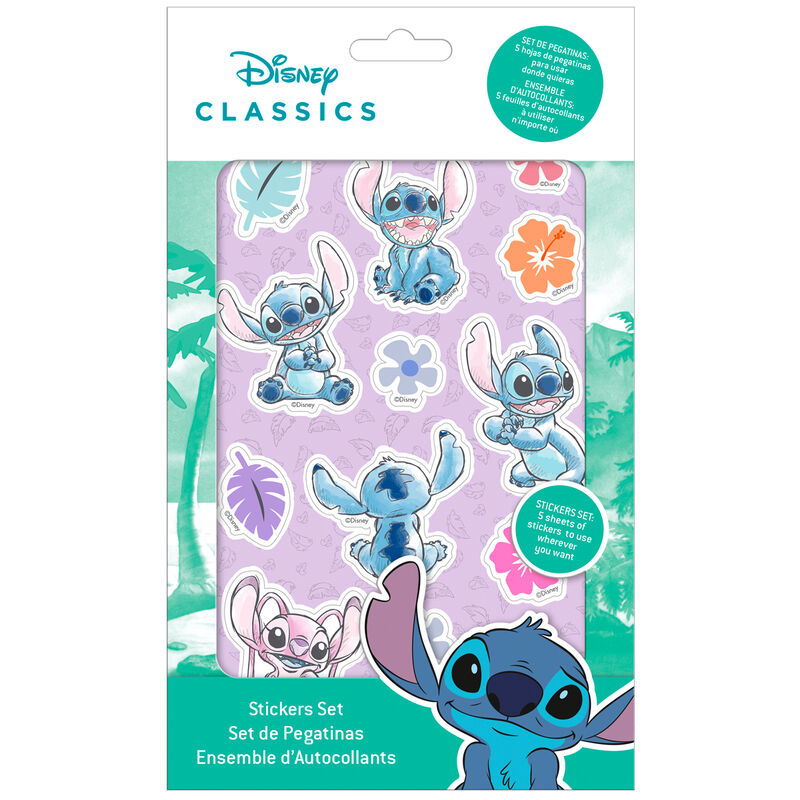 Комплект стикери Stitch Ohana Means Family 1