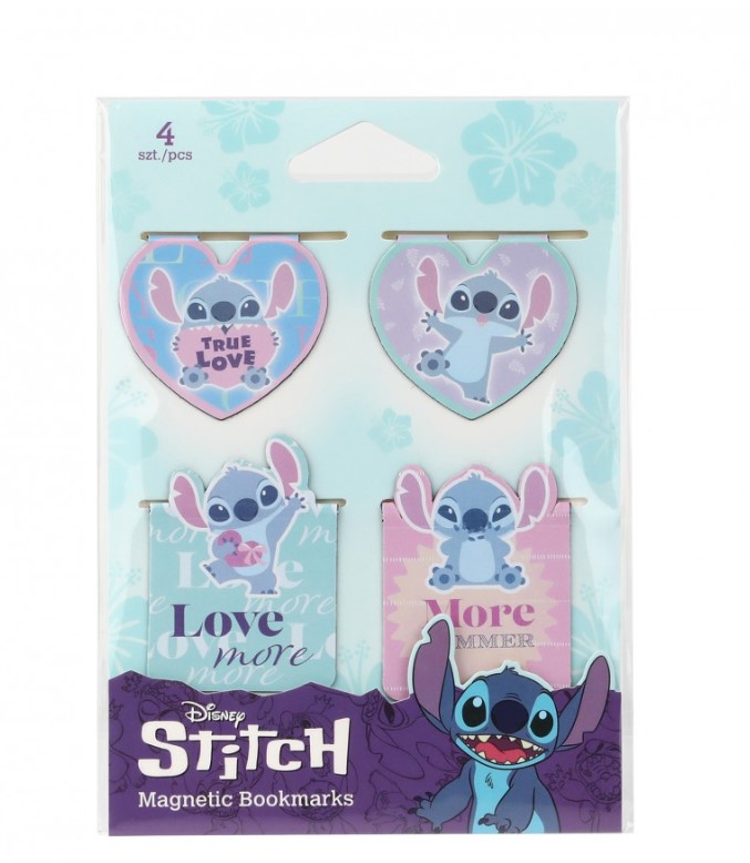 Магнитни книгоразделители 4 бр. Stitch 1 1