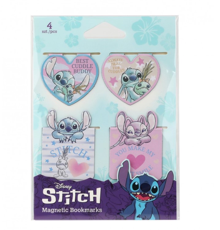 Магнитни книгоразделители - 4 бр. Stitch 2 1