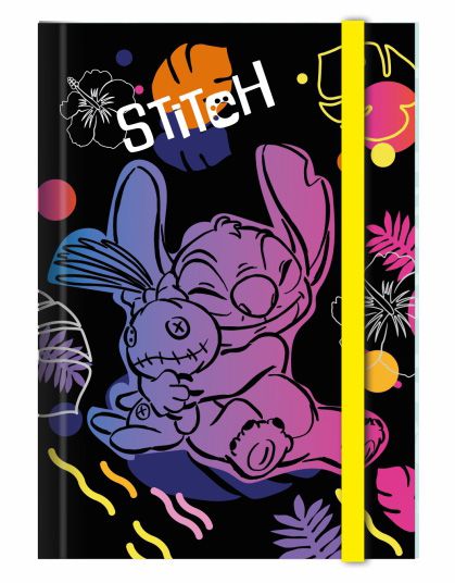 Папка картон A5 Coolpack - Stitch Black 1