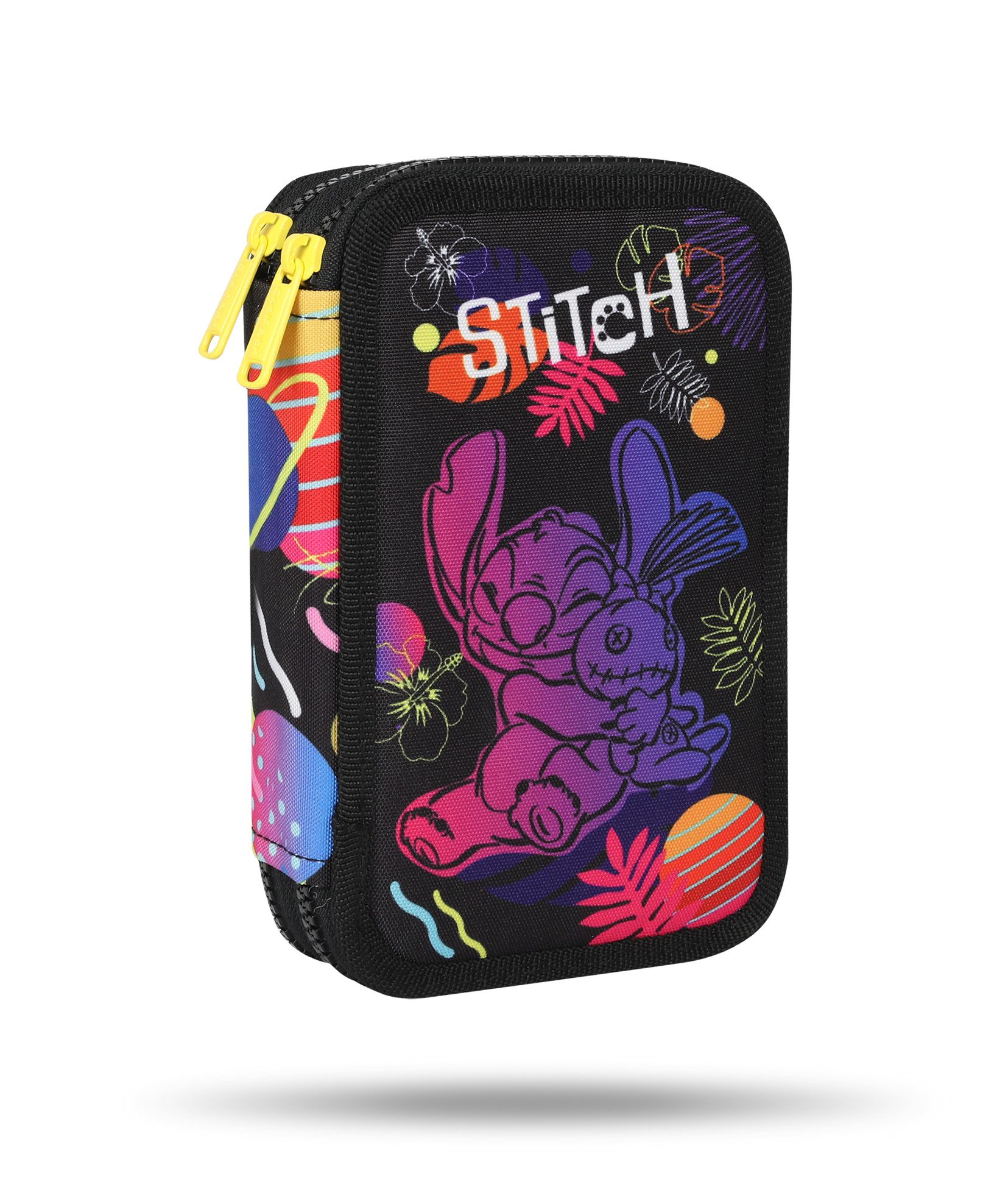 Ученически несесер с пособия Coolpack - Jumper 2 - Stitch Black 1
