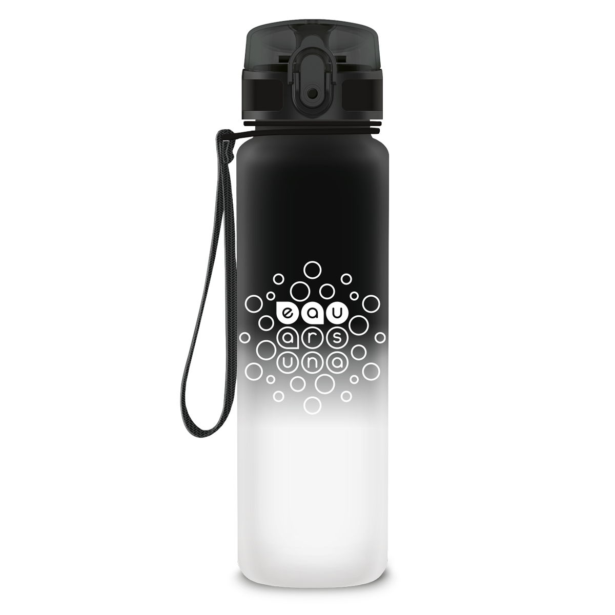 Бутилка за вода Ars Una Black   White 600ml - BPA free 1
