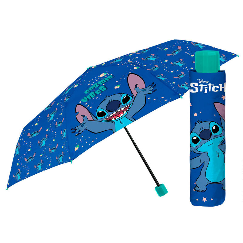 Stitch сгъваем чадър 50 см Perletti 1