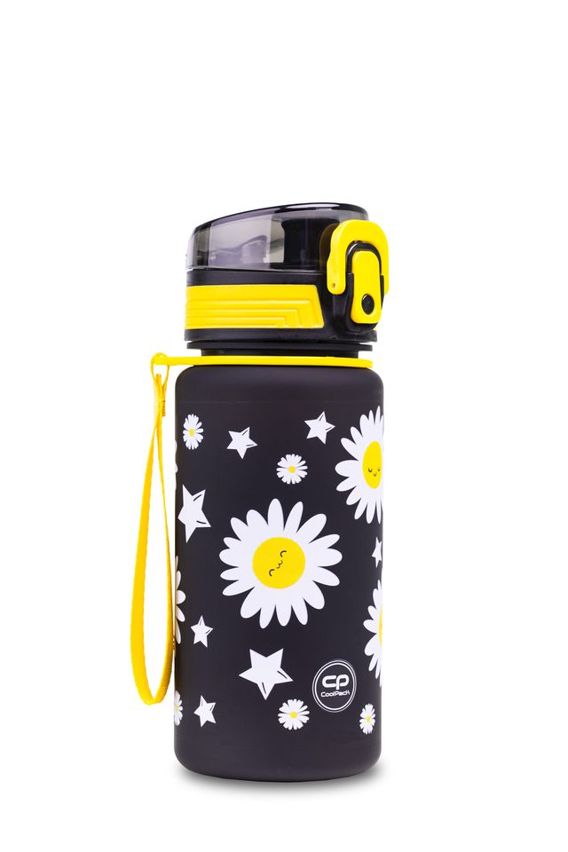 Бутилка за вода COOLPACK - Brisk 400ml - DAISY BLACK 1