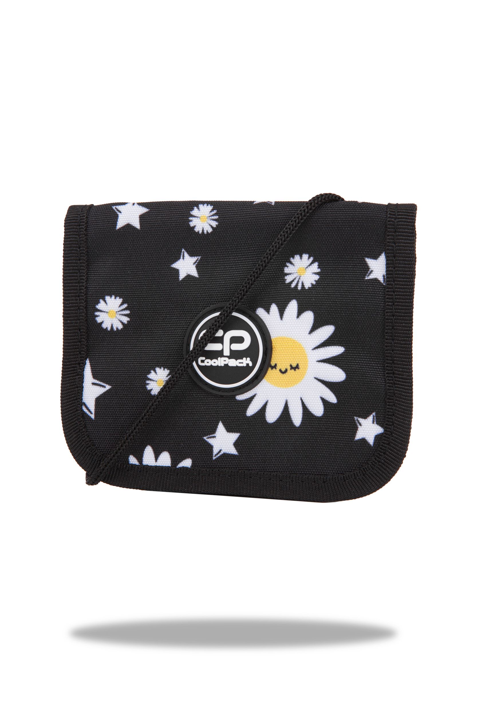 Портмоне за врат Coolpack - NILL - DAISY BLACK 1