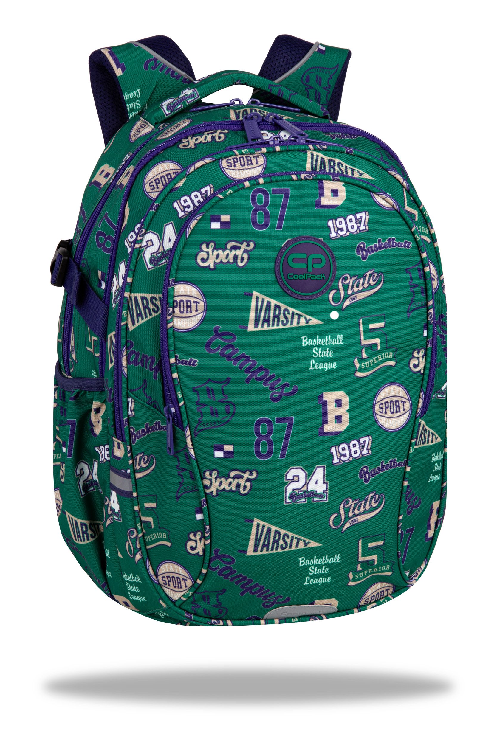 Ученическа раница COOLPACK - FACTOR 18 - AMERICAN RETRO 1