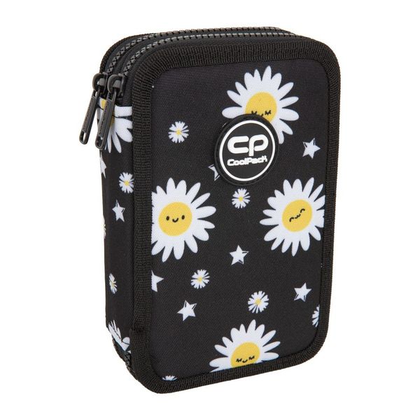 Ученически несесер с пособия COOLPACK - JUMPER 2 - DAISY BLACK 1