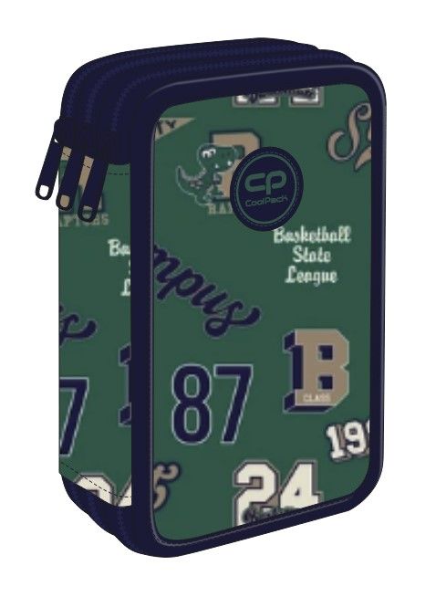 Ученически несесер с пособия Coolpack - Jumper 3 - AMERICAN RETRO 1