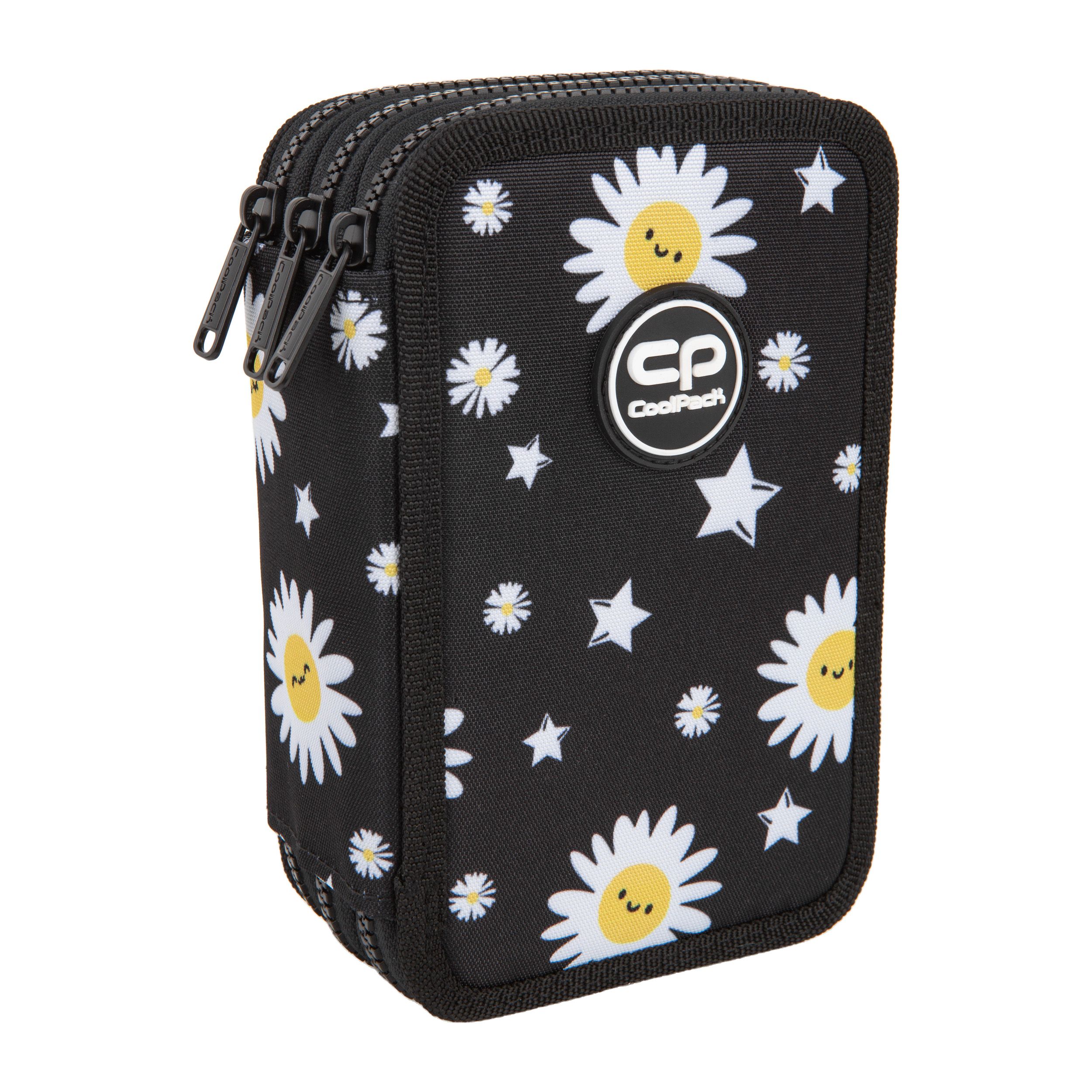 Ученически несесер с пособия Coolpack - Jumper 3 - DAISY BLACK 1