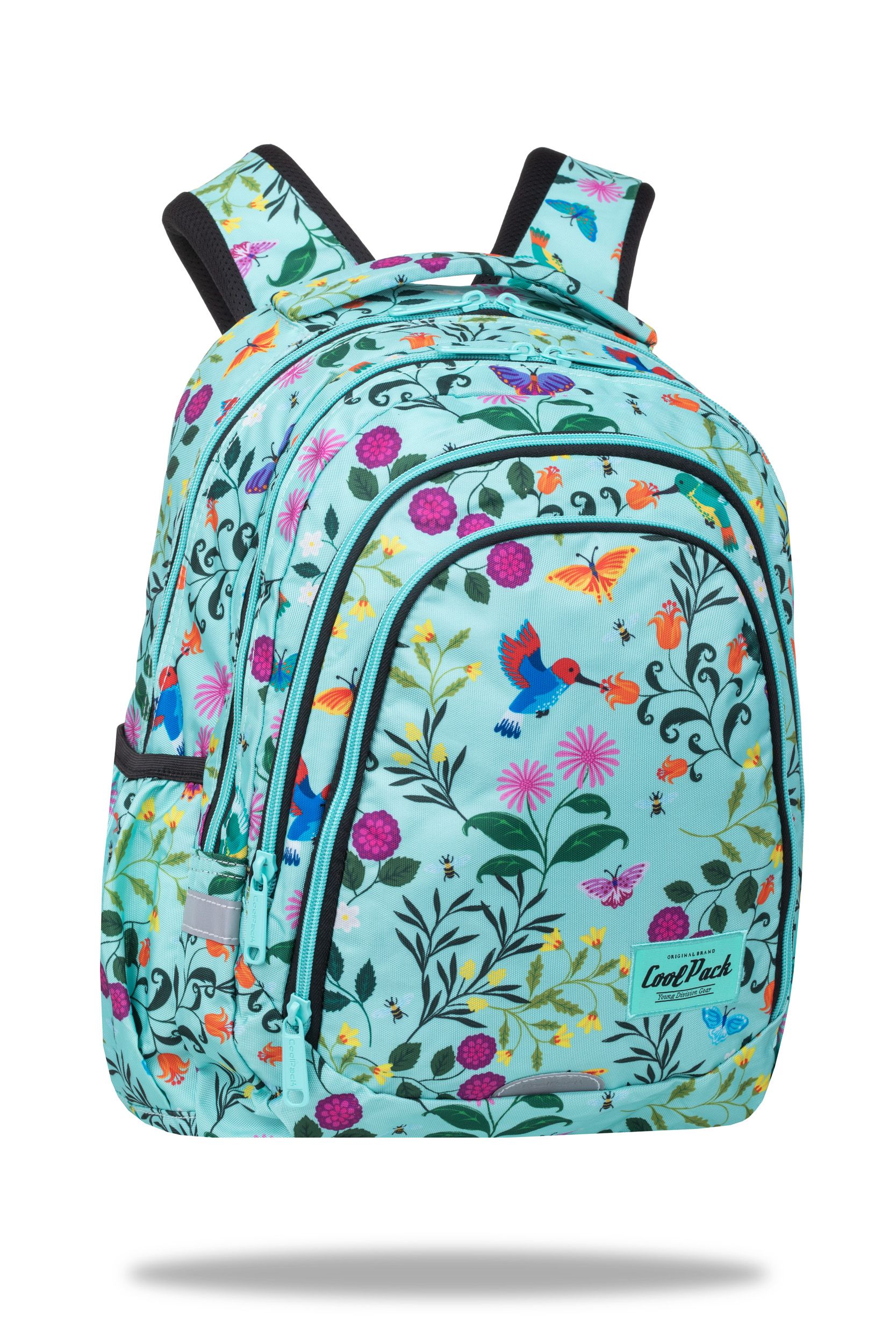 Ученическа раница COOLPACK - DRAFTER - CHERRY TREE 1