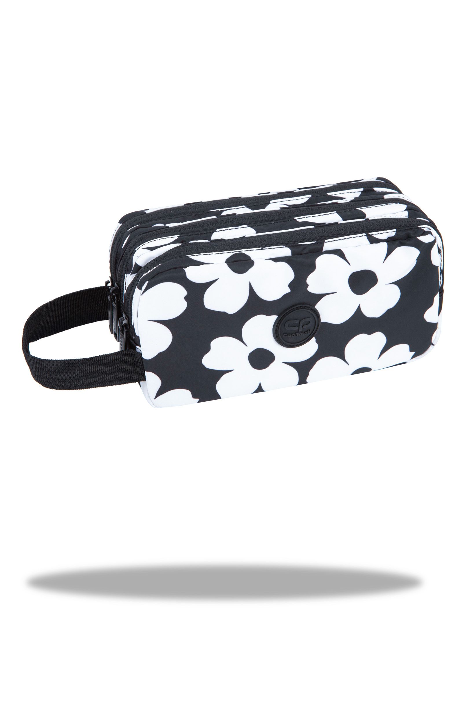 Ученически несесер с три ципа COOLPACK - PRIMUS - FLORES JASMINE 1