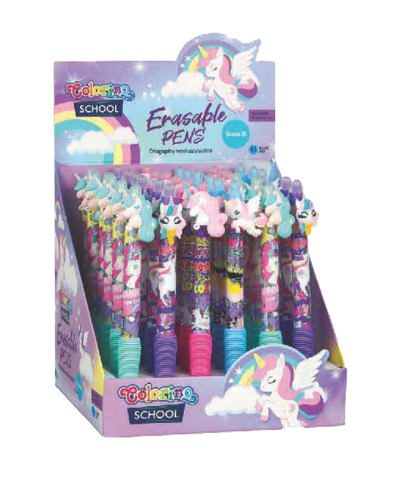 Химикал с гума Colorino Rainbow Unicorns 2025 1