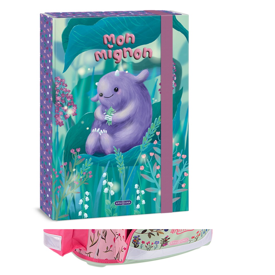 Кутия с ластик A4 Ars Una Mon Mignon (5447) 1