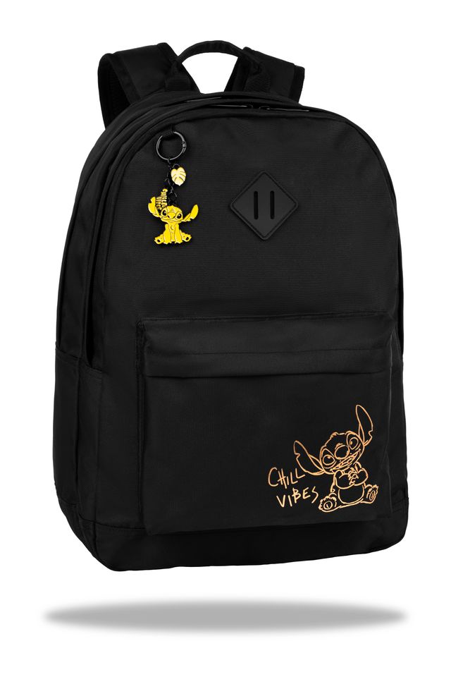 Ученическа раница Coolpack - SCOUT PRO  - BLACK 2 - STITCH 1