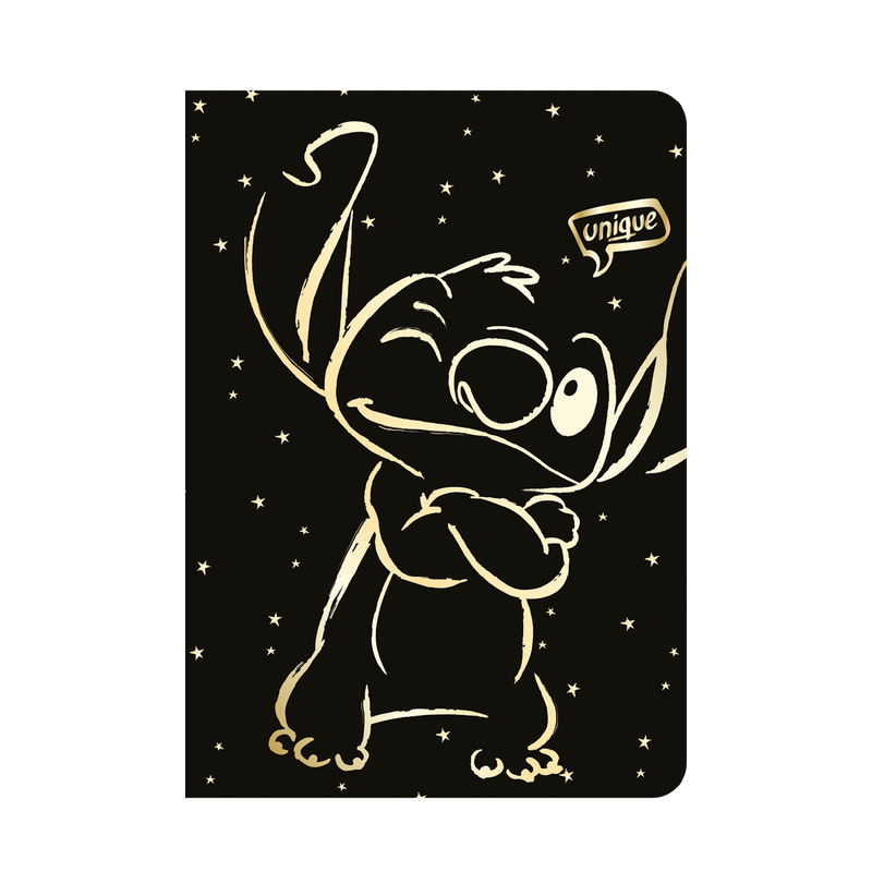 Тетрадка A5 GOLD - 60 листа м.кв. - 3 - STITCH 1
