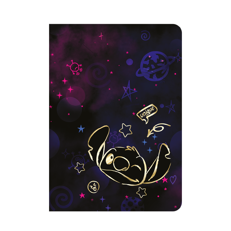 Тетрадка A5 GOLD - 60 ред - 2 - STITCH 1