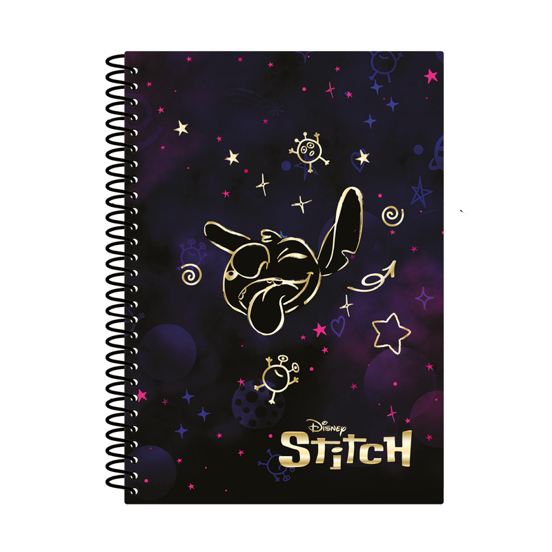 Тетрадка B5 - 100 м.кв. STITCH GOLD - 1 1