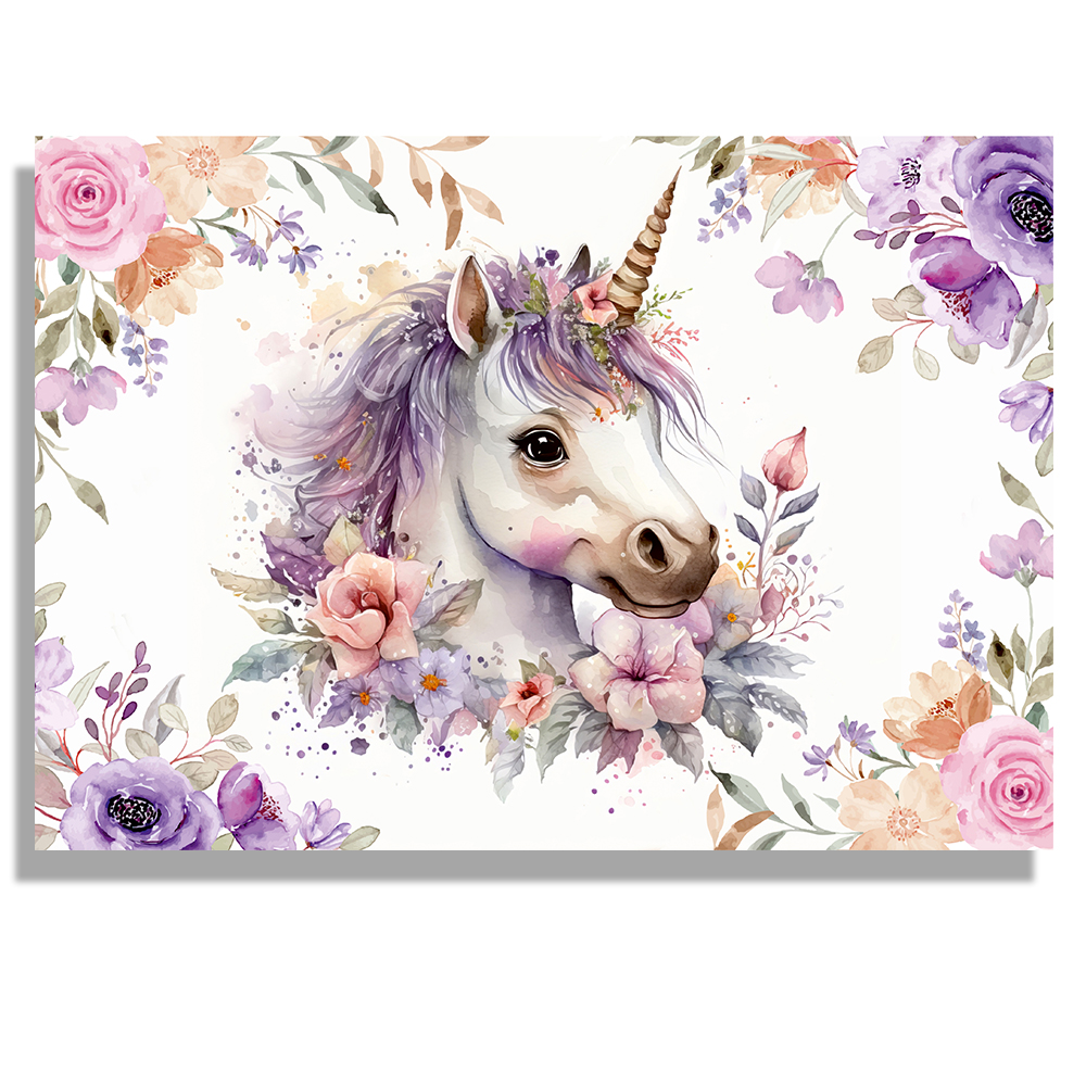 Блок за рисуване №4 Rainbow - Fairy Unicorn, 190 g, 10 листа 1