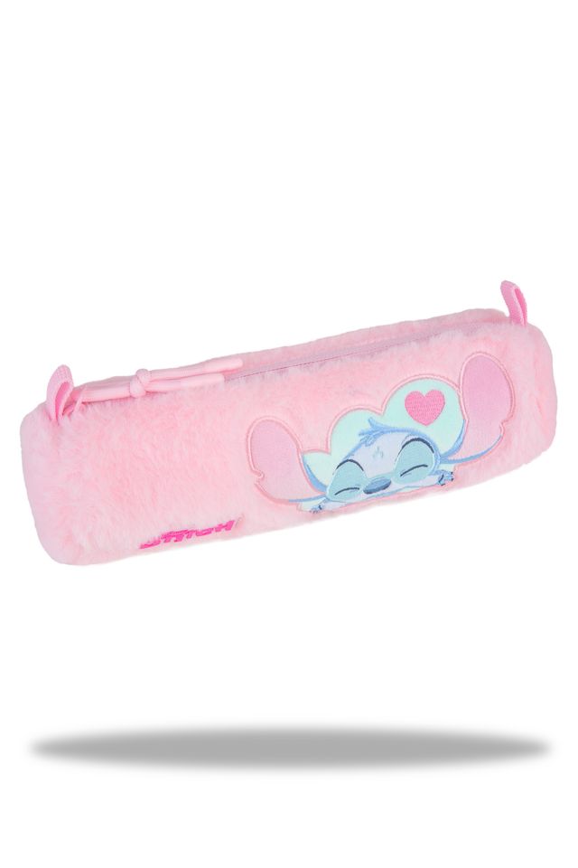 Объл пухкав несесер Coolpack - STITCH FLUFFY PINK 1