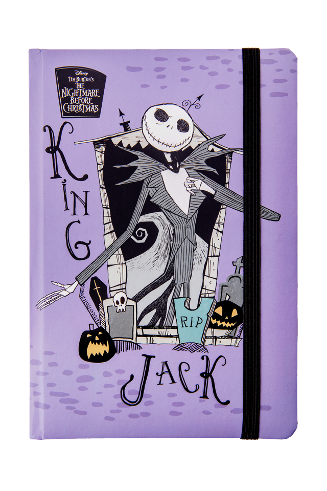 Тетрадка A5 с ластик 80 л. ред The Nightmare Before Christmas_2 1