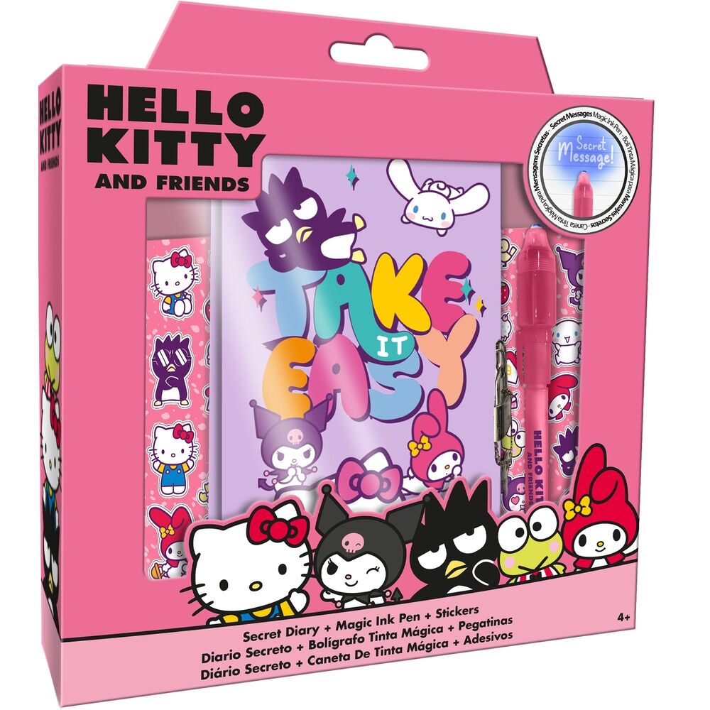 Дневник с магически химикал Hello Kitty and Friends 1