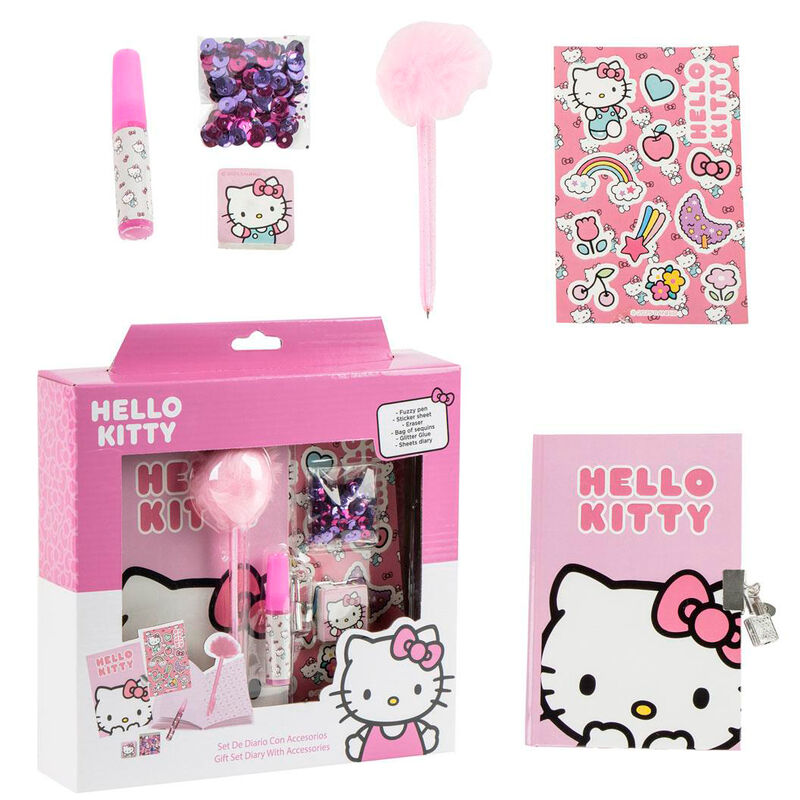 Ученически комплект с дневник Hello Kitty 1