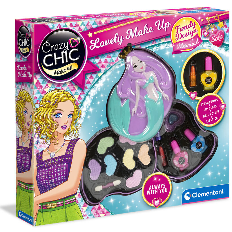 Детски комплект за грим Crazy Chic Mermaid 1
