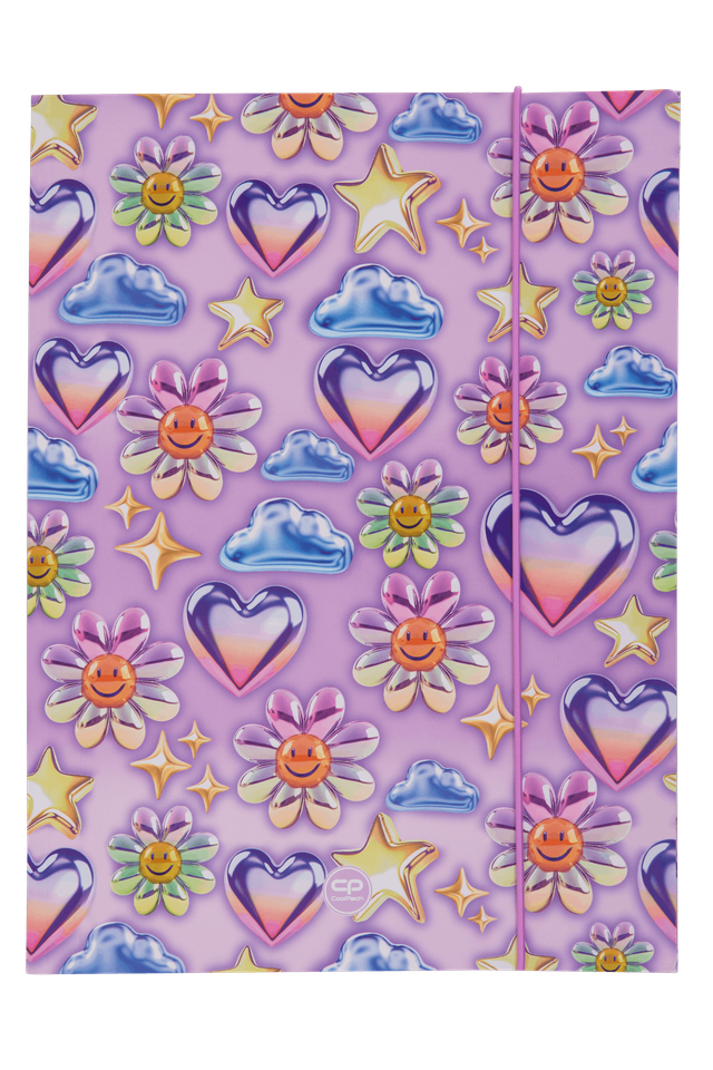 Папка с ластик A4 Coolpack - BALLOONS 1