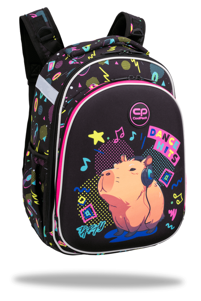 Ученическа раница Coolpack - Turtle - CAPYBARA MUSIC 1
