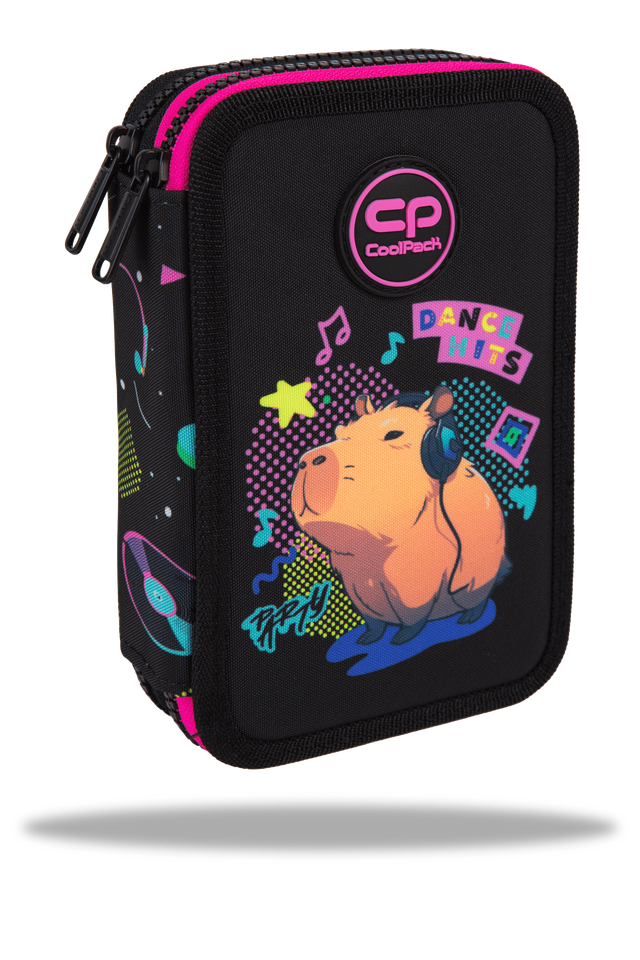 Ученически несесер с пособия COOLPACK - JUMPER 2 - CAPYBARA MUSIC 1
