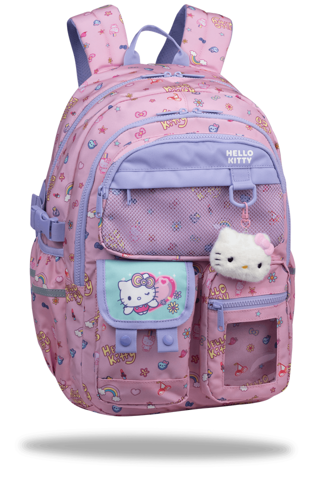 Ученическа раница Coolpack - Sully - Hello Kitty Pastel 1