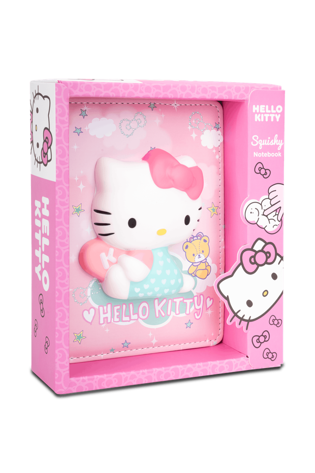 B6 Squishy тефтер 100 л. Hello Kitty Pastel_1 1