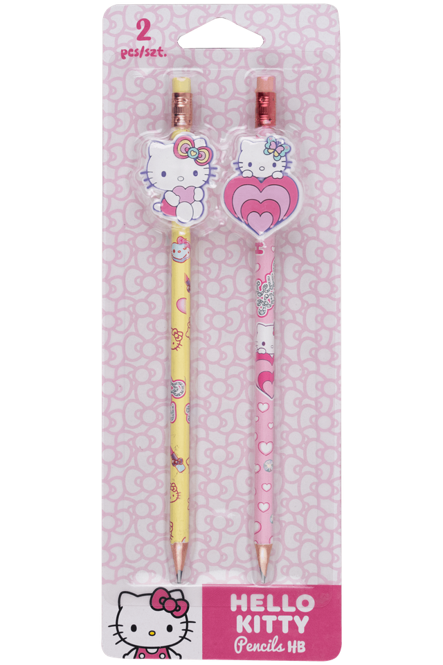 Молив HB 2 бр. блистер Hello Kitty Pastel_2 1