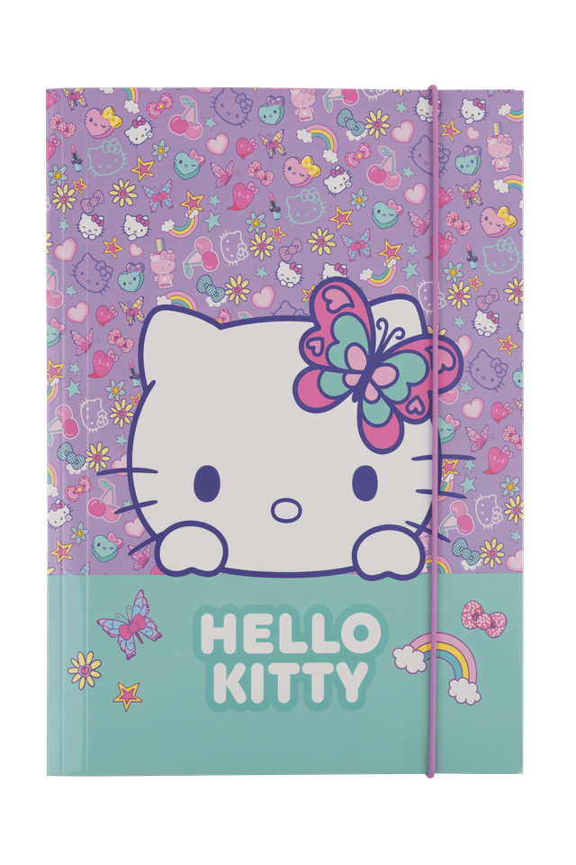 Папка картон А4_3 Hello Kitty Pastel 1