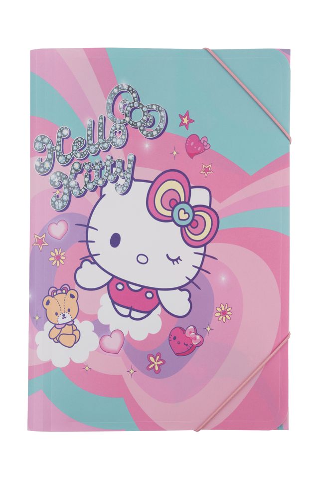 Папка с ластик PP A4 Hello Kitty Pastel 1