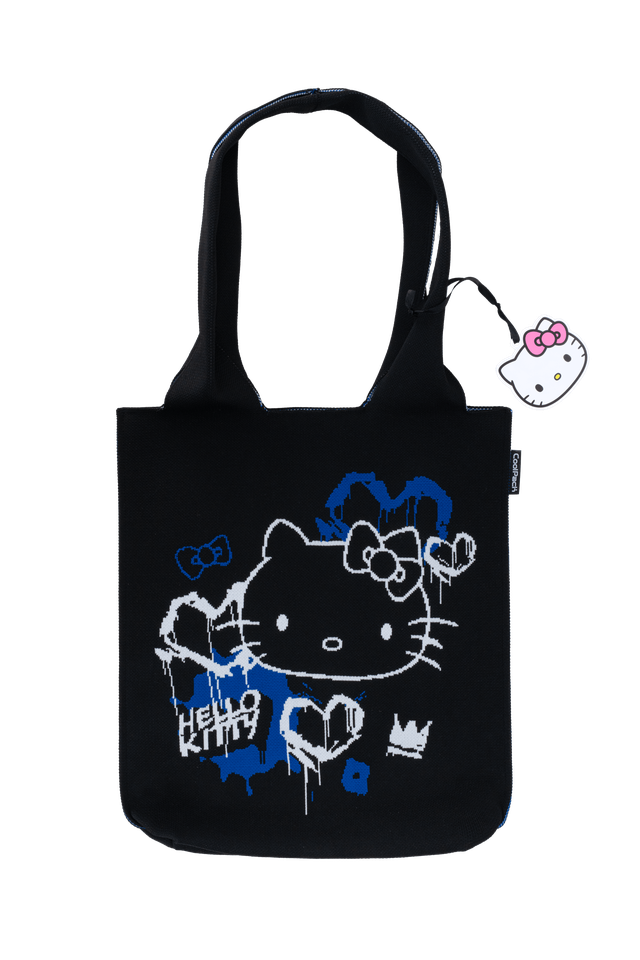 Плетена чанта за рамо - Coolpack - Hello Kitty Neon Black 1