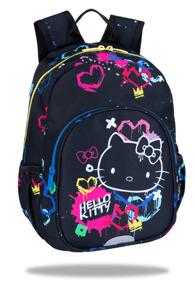 Раница за детска градина Coolpack - TOBY - Hello Kitty Neon Black 1
