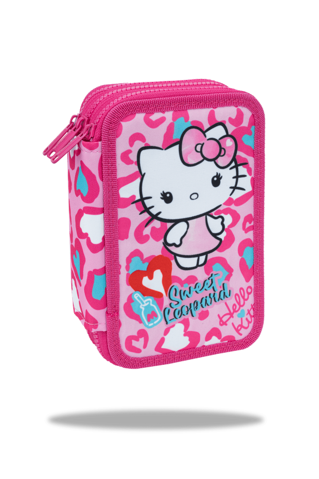 Ученически несесер с пособия Coolpack - Jumper 3 - Hello Kitty Pink 1