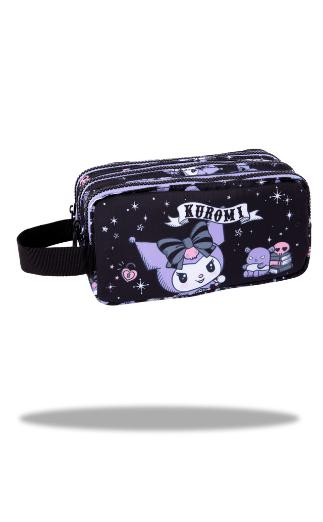 Ученически несесер с три ципа COOLPACK - PRIMUS - Kuromi 1