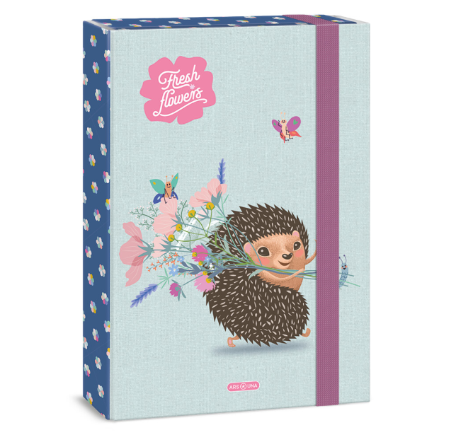 Кутия с ластик А4 Ars Una Fresh flowers (5524) 1