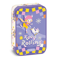 Ученически несесер с един цип на две нива Keep Rolling (5530) 1