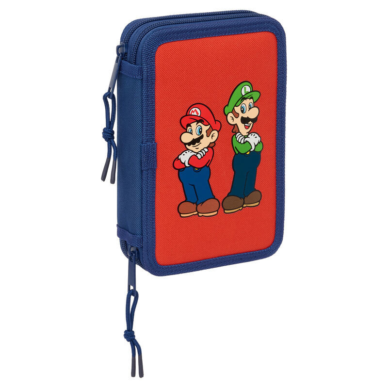 Ученически несесер с пособия Super Mario Bros Mamma Mia, 2 отделения 1